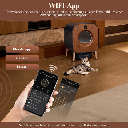 PAWBBY P1 Ultra selbstreinigende Katzentoilette