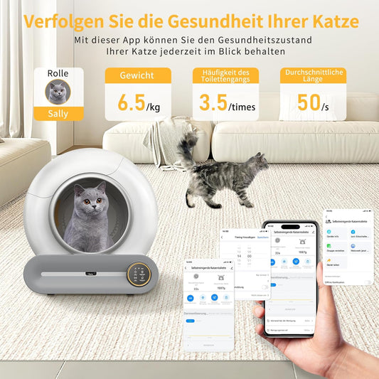 Petties automatische Katzentoilette